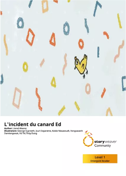 Cover thumbnail - L'incident du canard Ed