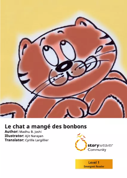 Cover thumbnail - Le chat a mangé des bonbons