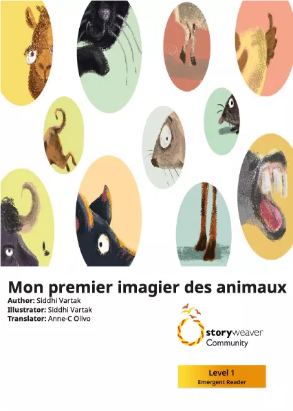 Cover thumbnail - Mon premier imagier des animaux
