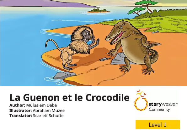 Cover thumbnail - La Guenon et le Crocodile