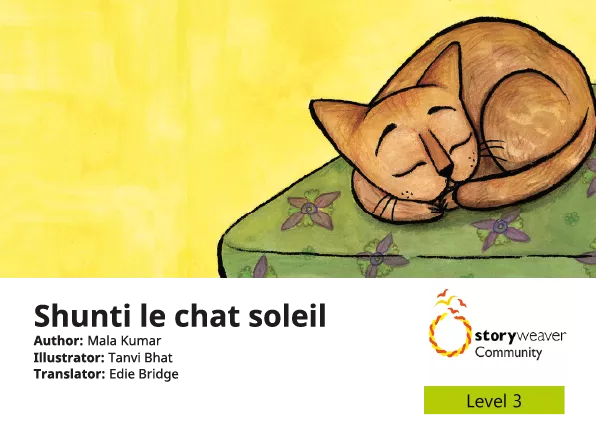 Cover thumbnail - Shunti le chat soleil