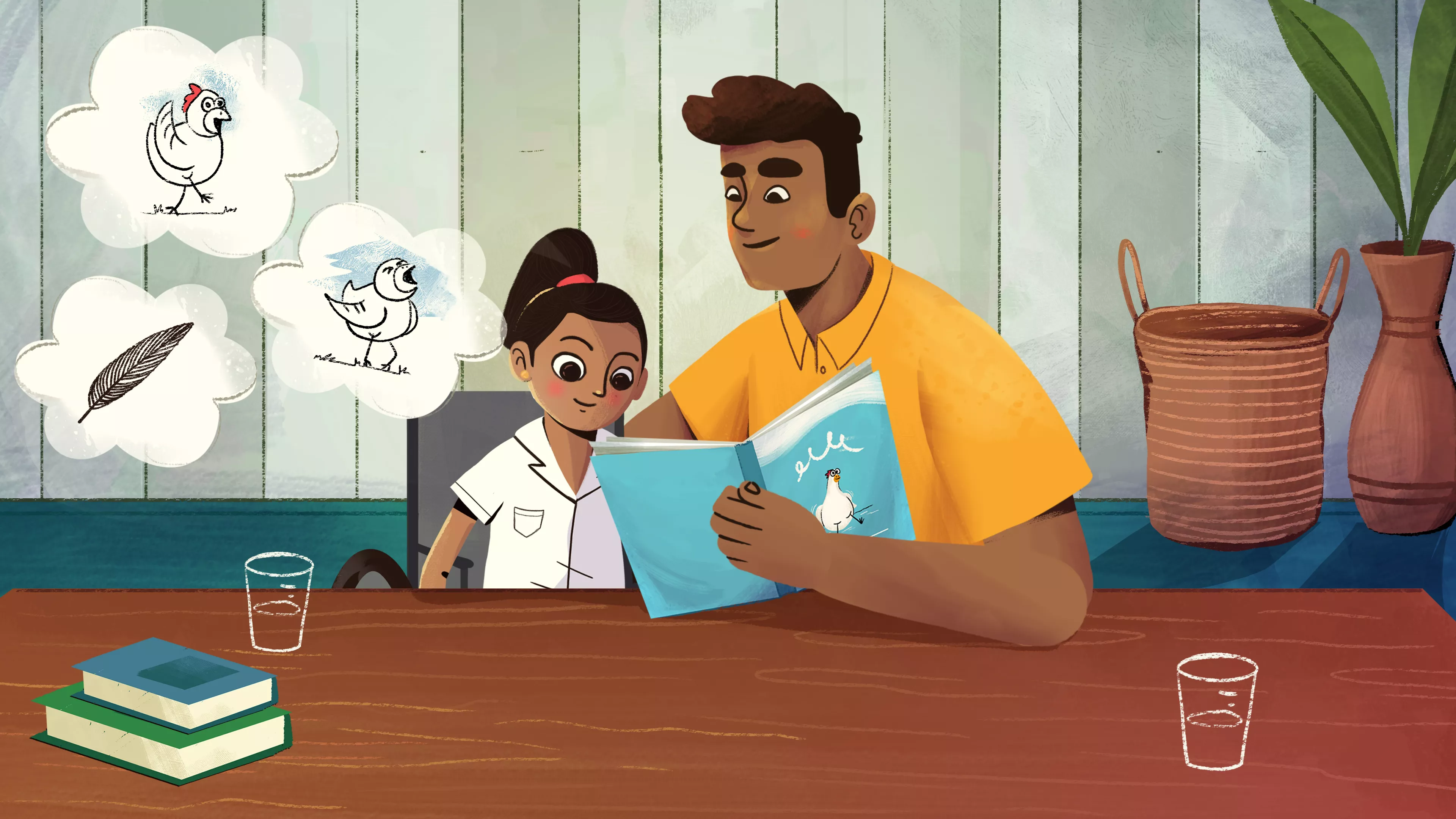 Read@Home Animation 2: Before the story (Spanish)